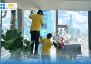 thi công dán phim cách nhiệt nhà kính