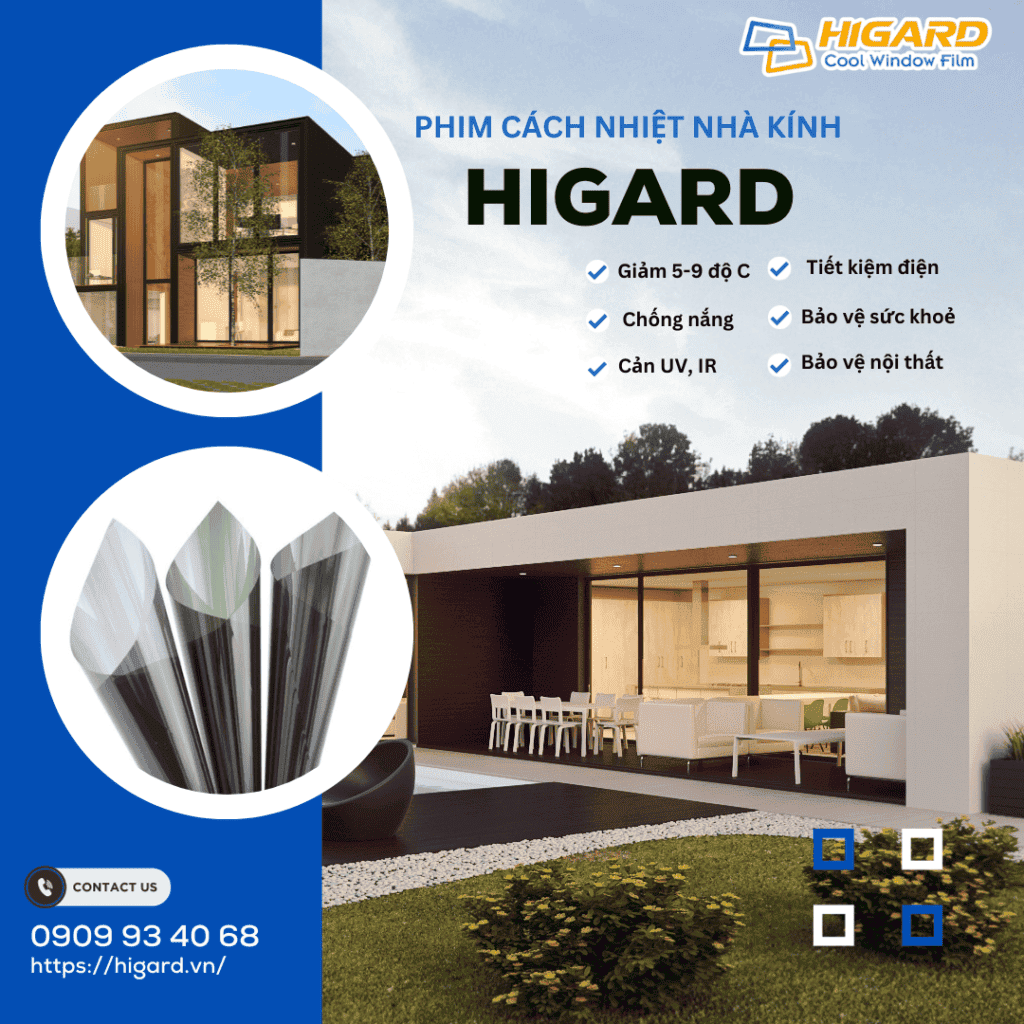 phim cách nhiệt nhà kính