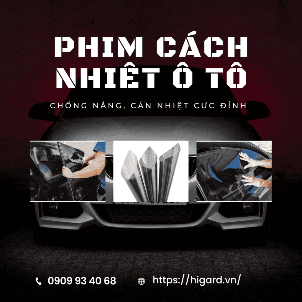 Phim cách nhiệt ô tô giúp bảo vệ xe.