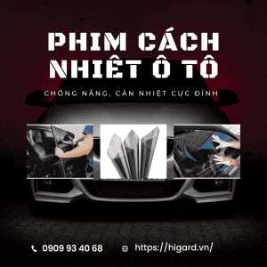 Phim cách nhiệt ô tô giúp bảo vệ xe.