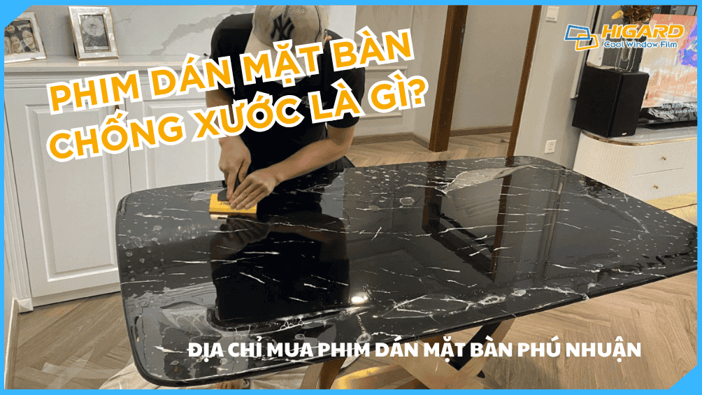 Hướng dẫn dán phim chống xước cho mặt bàn tại Phú Nhuận, cảnh báo về đồ vật trong ô tô