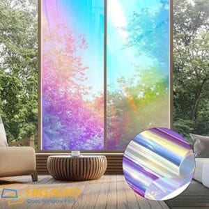 Phim cách nhiệt 7 màu sắc sáng tạo, hiệu ứng độc đáo.