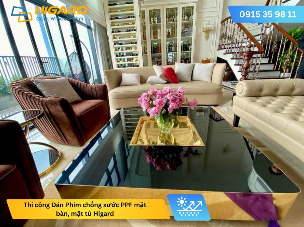 Phim chống xước Higard giữ nội thất như mới