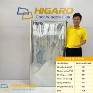 Phim Cách Nhiệt Higard G90 -  Gcool Series 