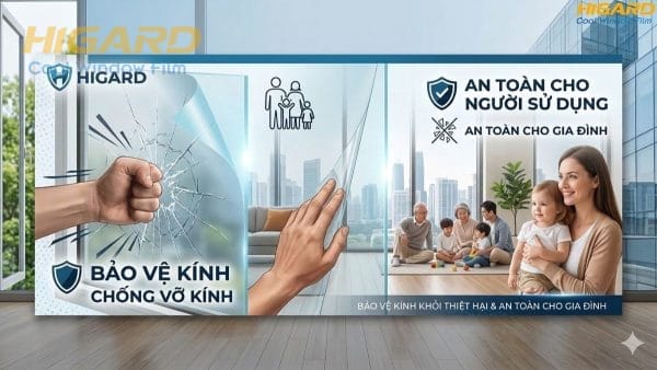 Lợi Ích Dán Phim Cách Nhiệt Nhà Kính HIGARD