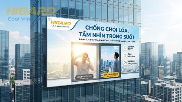 Lợi Ích Dán Phim Cách Nhiệt Nhà Kính HIGARD