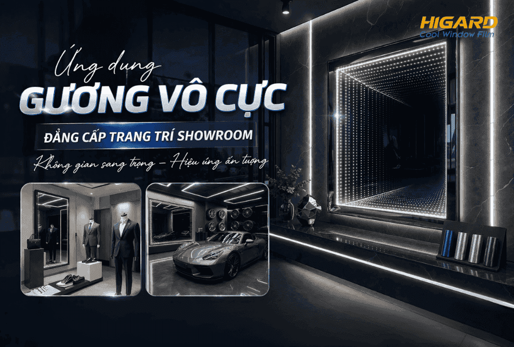 Các Bước Làm Gương Vô Cực Với Phim Phản Quang Hg15 (1)