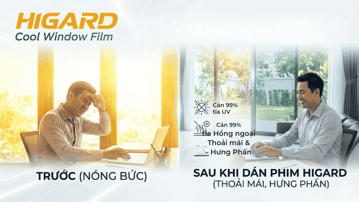 Phim Cách Nhiệt Higard Bảo Vệ Gia đình Bạn
