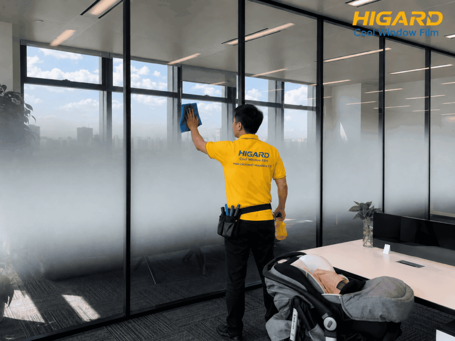 Decal Chấm Bi 3D dán kính tạo hiệu ứng riêng tư