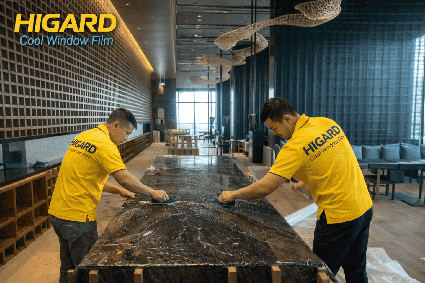 Dán PPF Mặt bàn Higard