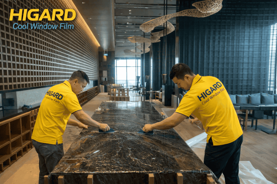 Dán PPF Mặt bàn Higard 