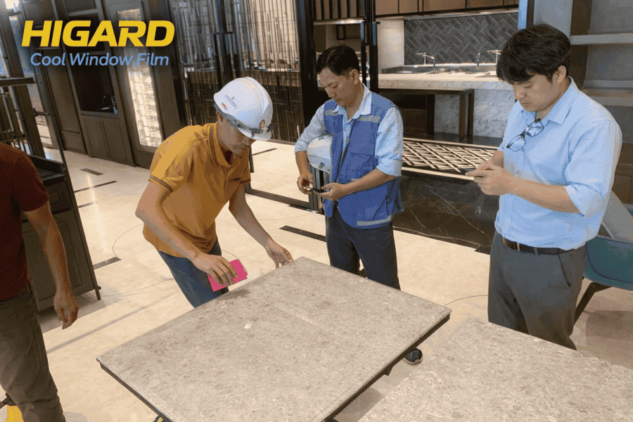 Dán PPF Mặt bàn Higard 