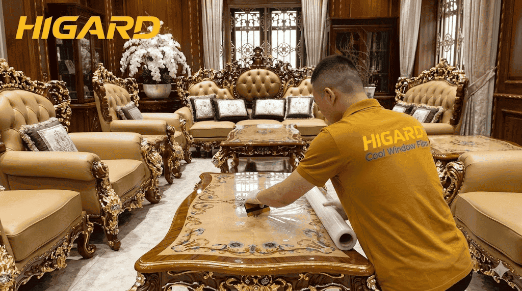 Phim Dán Mặt Bàn Tph Ultra H75b 12 dán ppf nội thất higard