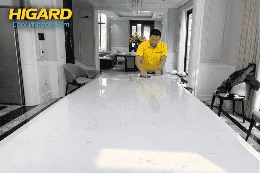 Dán PPF Mặt bàn Higard 