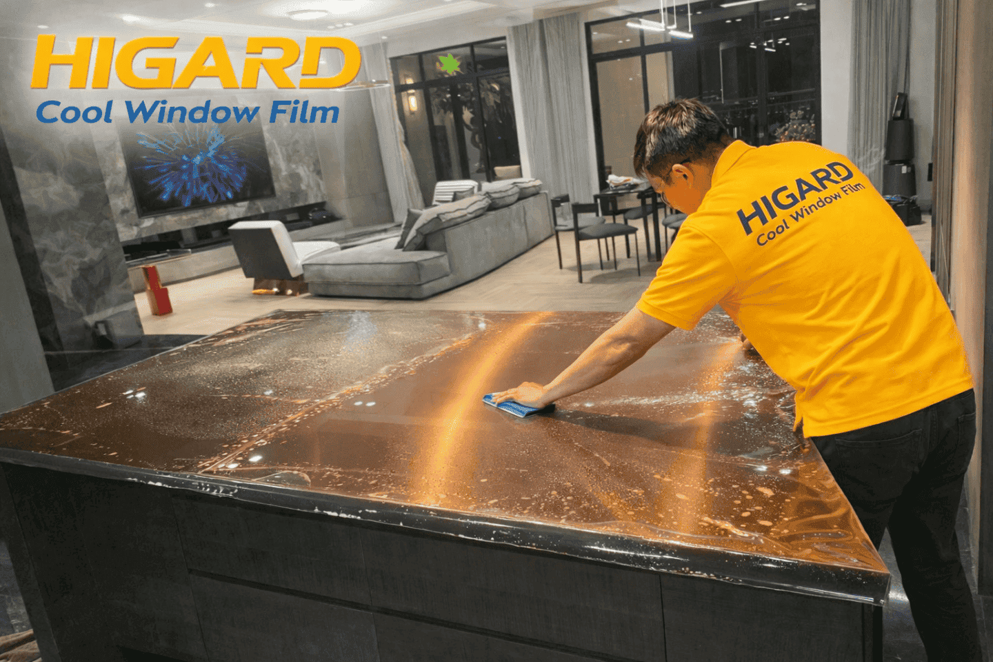 Dán Ppf  mặt bàn Higard 