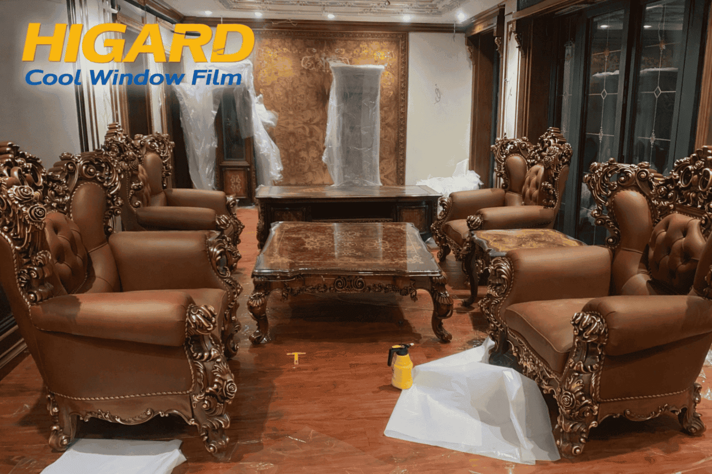 Dán Ppf  mặt bàn Higard 