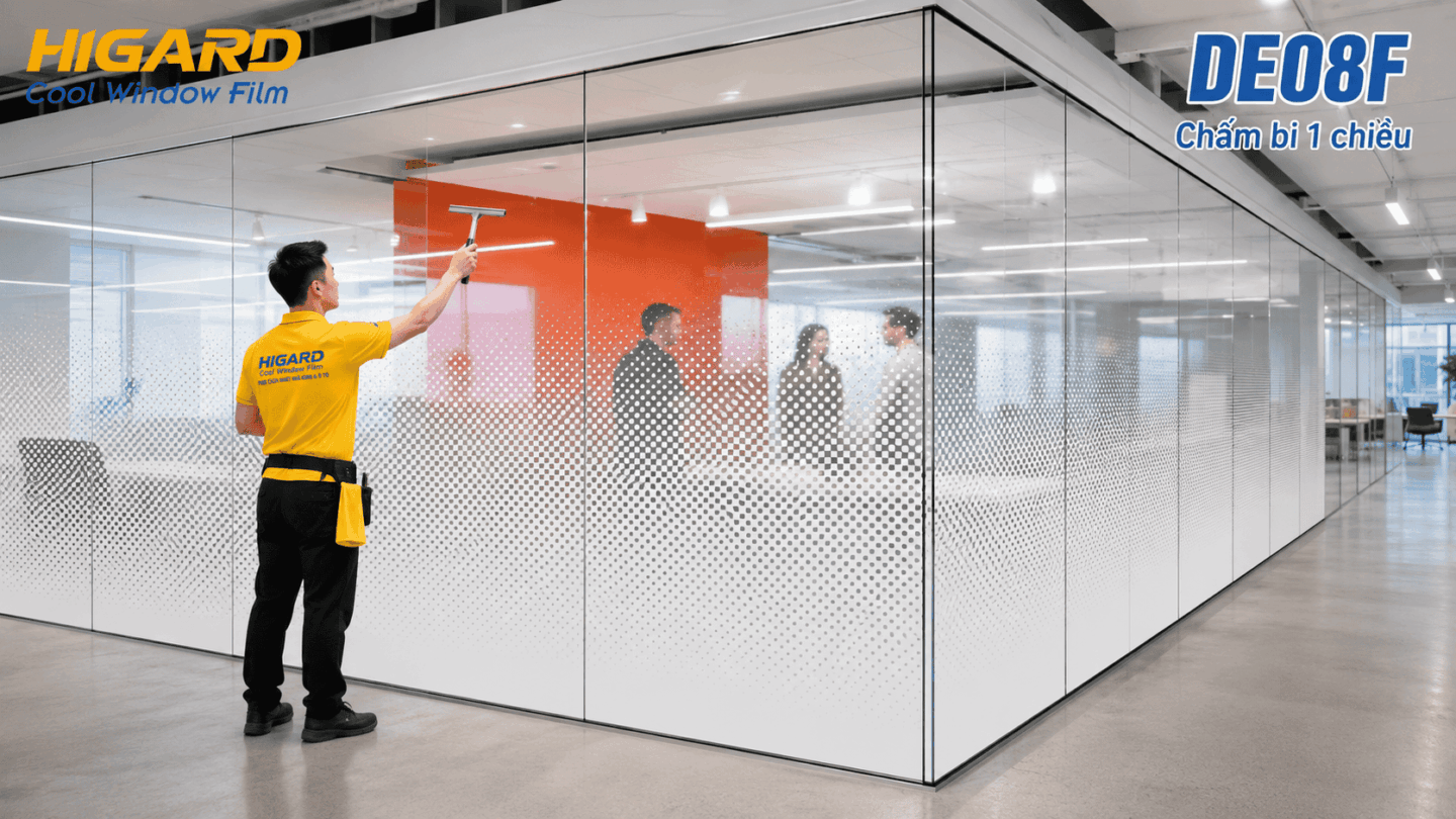 Phim Dán Kính Hiệu ứng Gradient Higard cao cấp