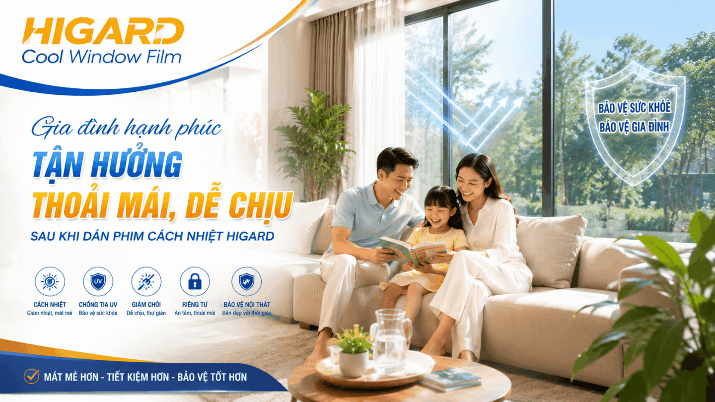 quy trình thi công phim cách nhiệt cửa kính
