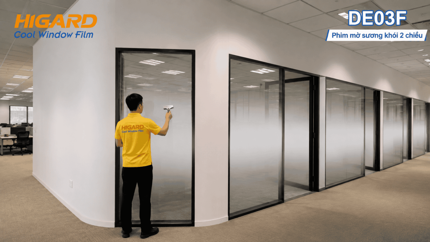 Decal Mờ Sương Khói Gradient kính cường lực