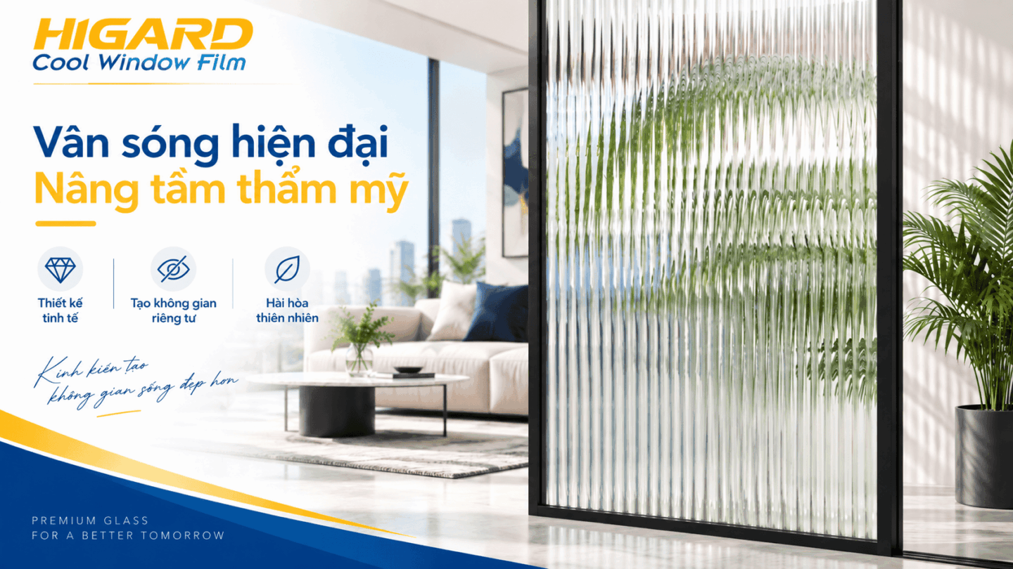 Decal dán kính mờ riêng tư cho văn phòng