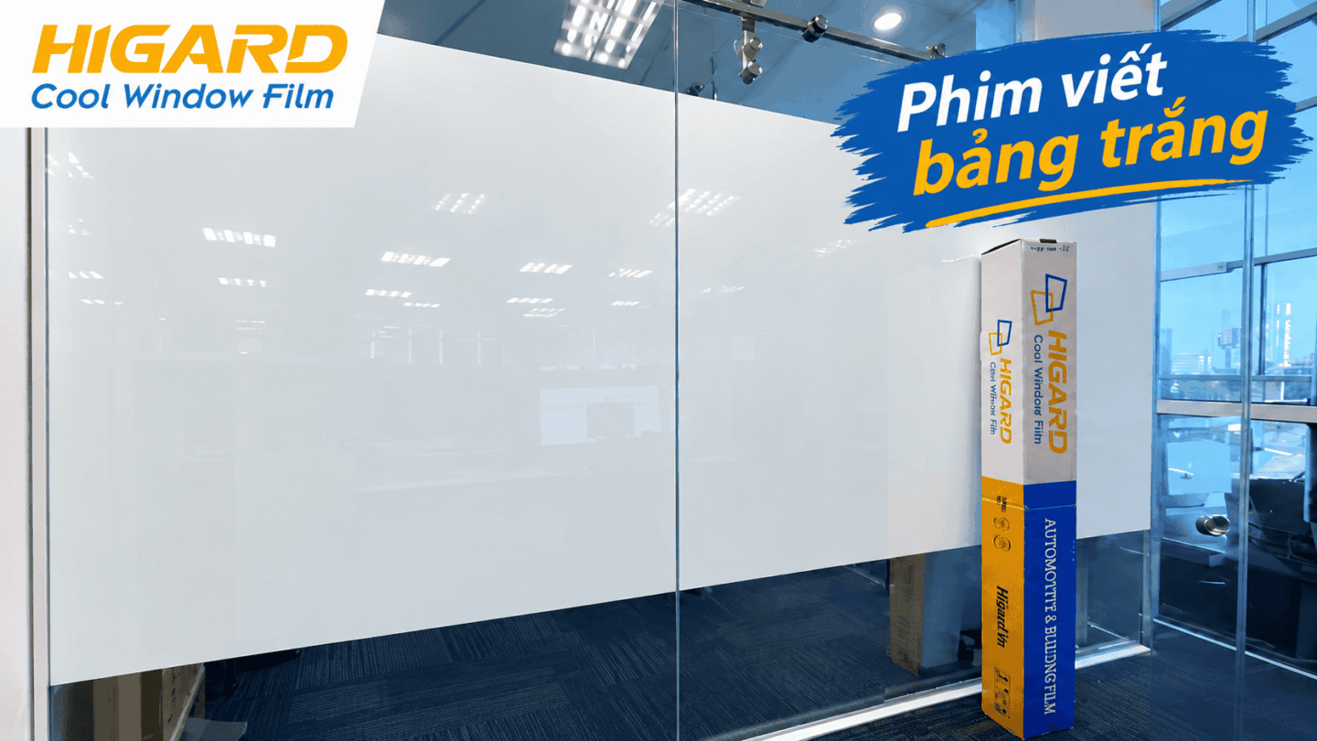 Decal viết bảng tự xóa dán kính phòng họp giúp tiết kiệm diện tích và dễ sử dụng