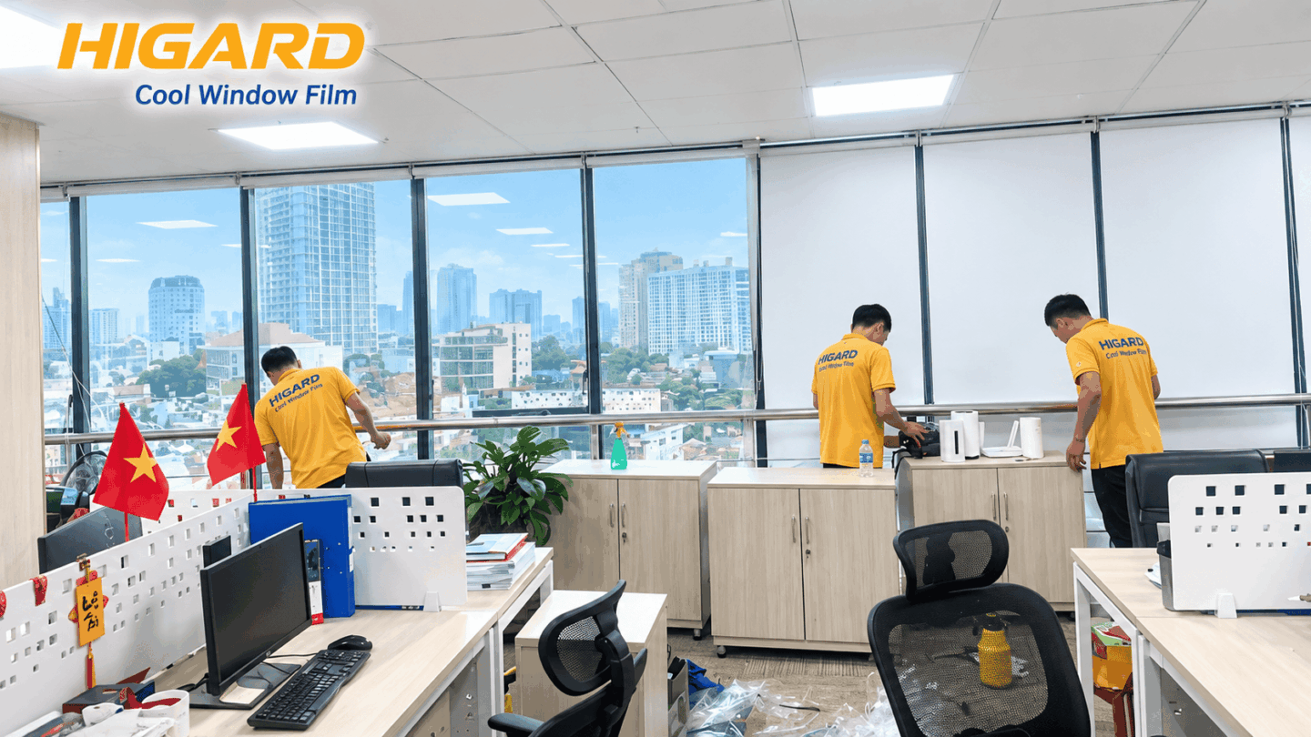 Phim chống nóng nhà kính HG70 cho văn phòng