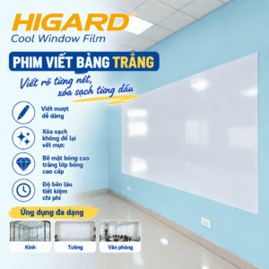 Phim viết bảng trắng cao cấp bề mặt mịn dễ viết
