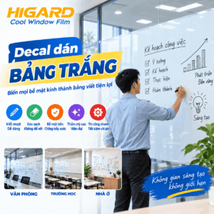 Phim dán bảng trắng khổ lớn cho văn phòng và trường học