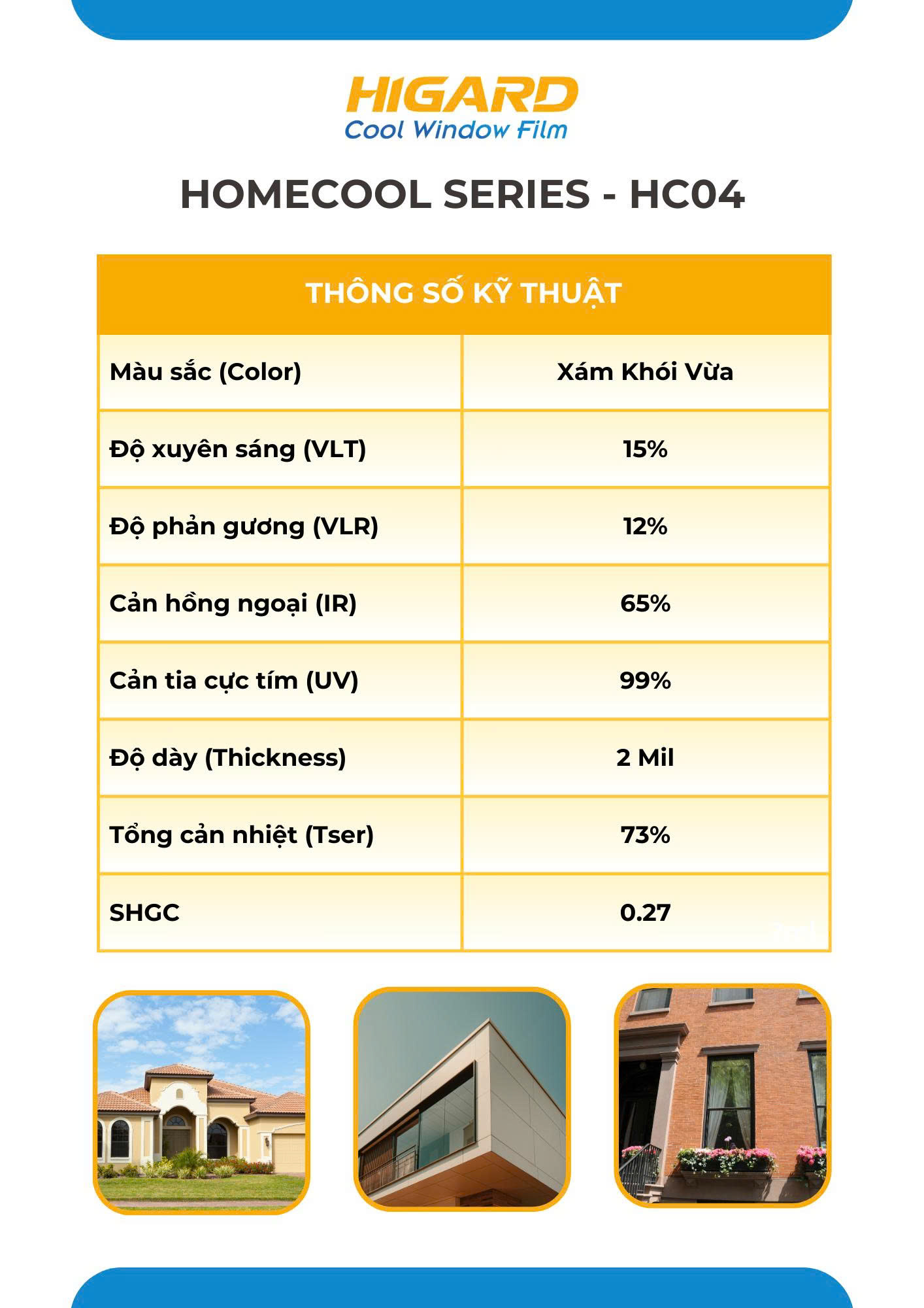 Dán phim cách nhiệt quán cafe tại TP HCM