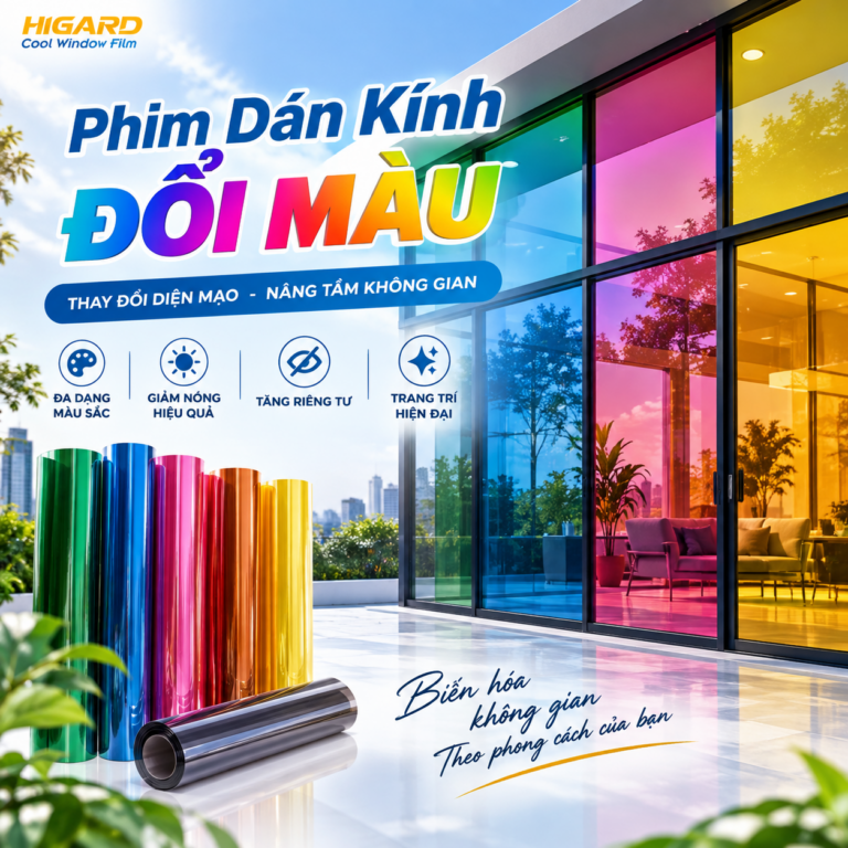 Phim Dán Kính Đổi Màu