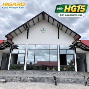 Phim cách nhiệt phản quang HG15 cho trường học