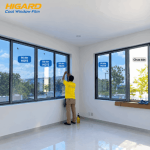 Phim cách nhiệt HG15 cản tia UV 99 phần trăm