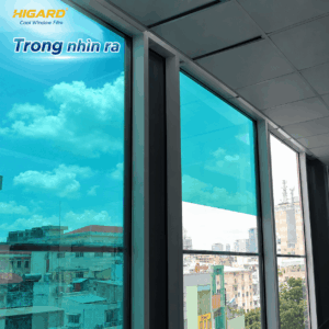 Phim phản quang 1 chiều Higard HG25 cho cửa kính nhà ở