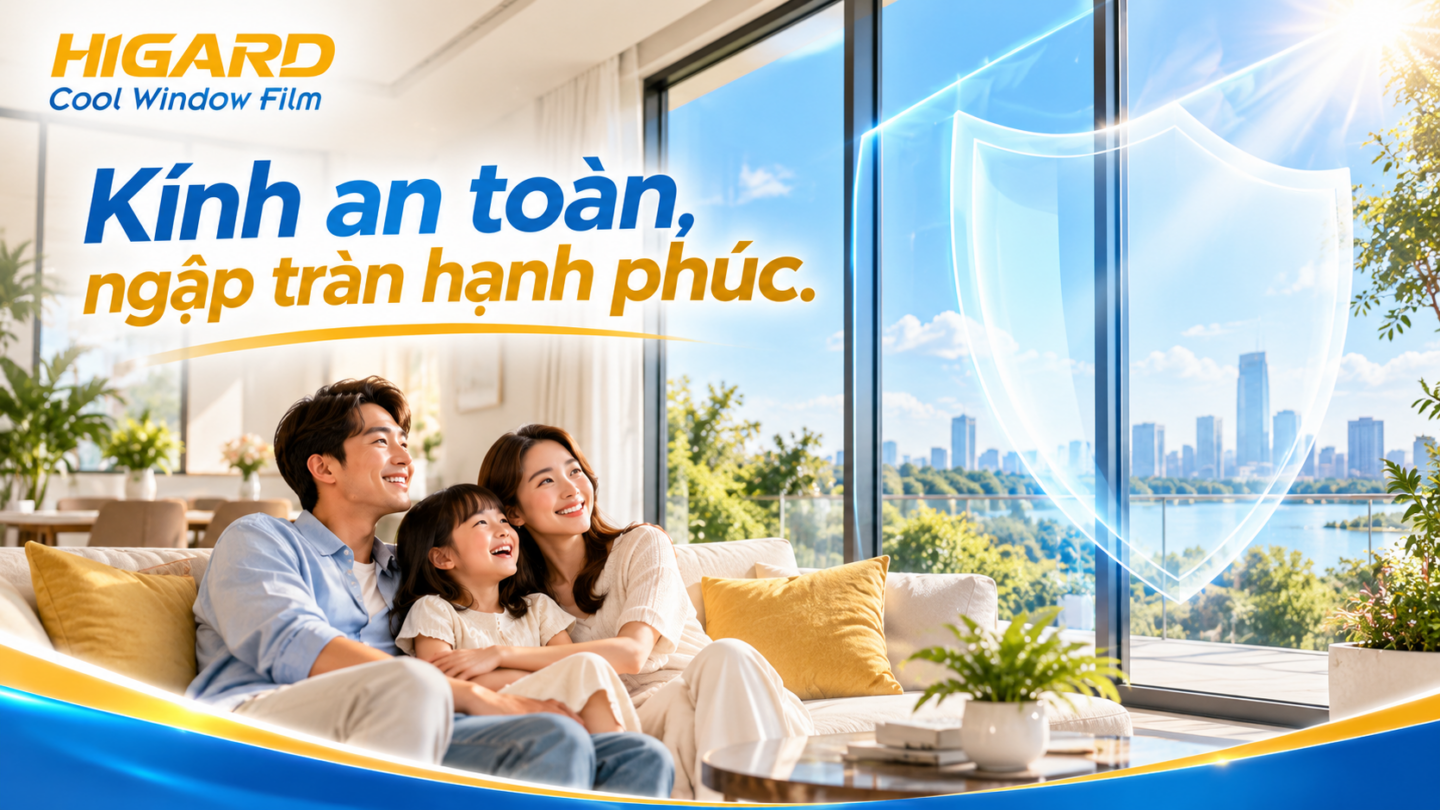 Phim chống vỡ kính bảo vệ cửa kính nhà ở