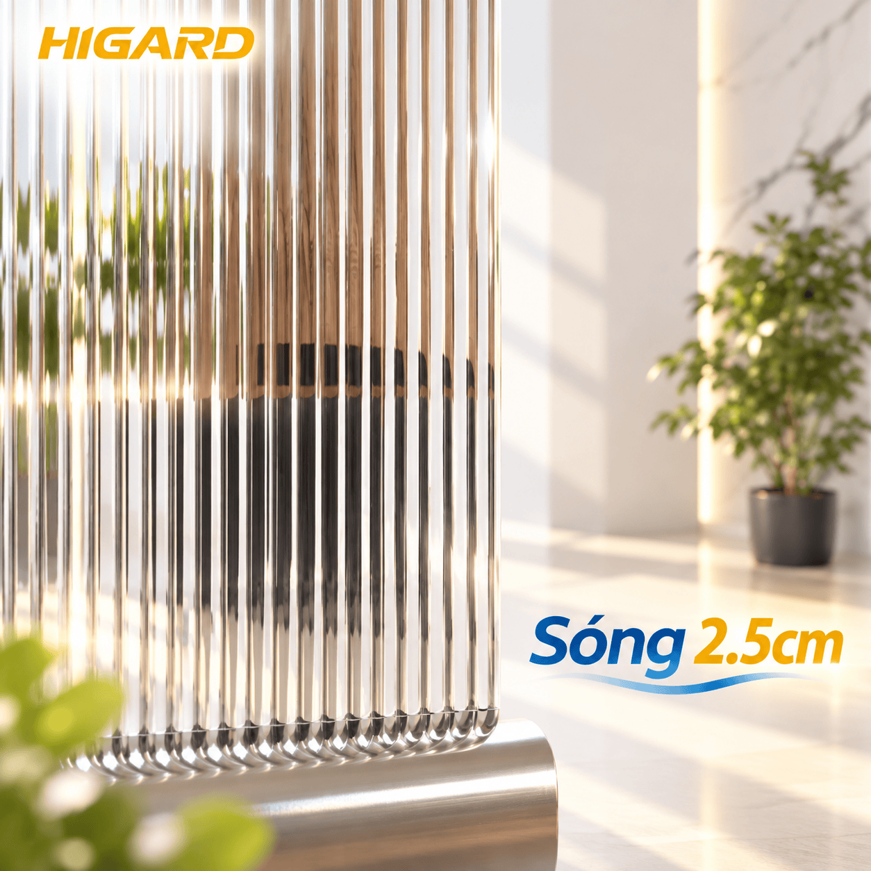 Phim Dán Kính 3D Vân Sóng: Nâng Tầm Đẳng Cấp Cho Không Gian Nội Thất 2 Mẫu phim dán kính 3D vân sóng đẹp