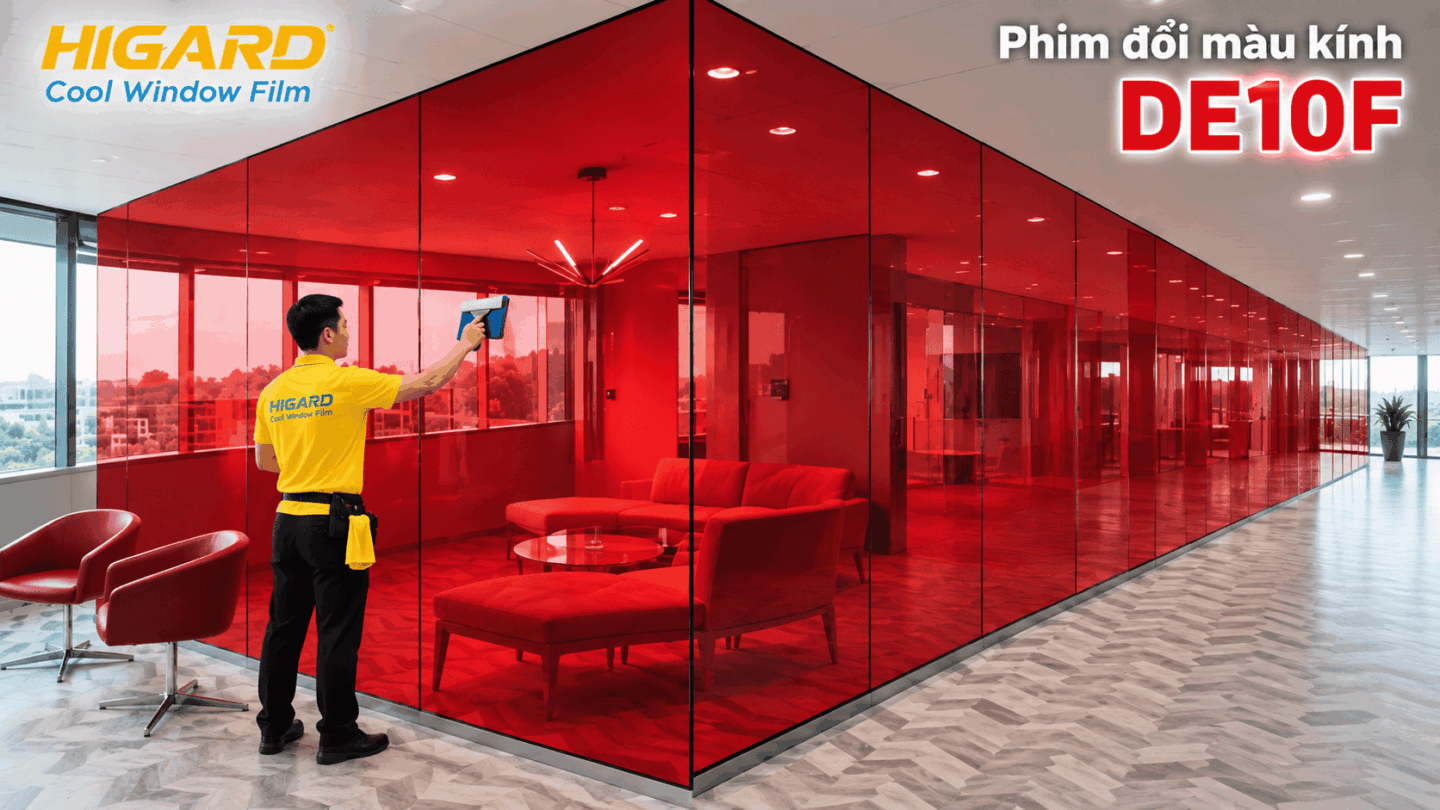 him Dán Kính Đổi Màu Higard trang trí kính độc đáo
