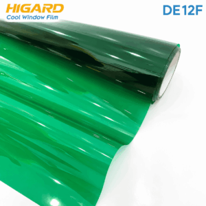 Phim Dán Kính màu xanh lá DE12F Higard – Trang Trí Không Gian Độc Đáo 8 Phim trang trí kính màu xanh lá Green DE12F Higard cao cấp