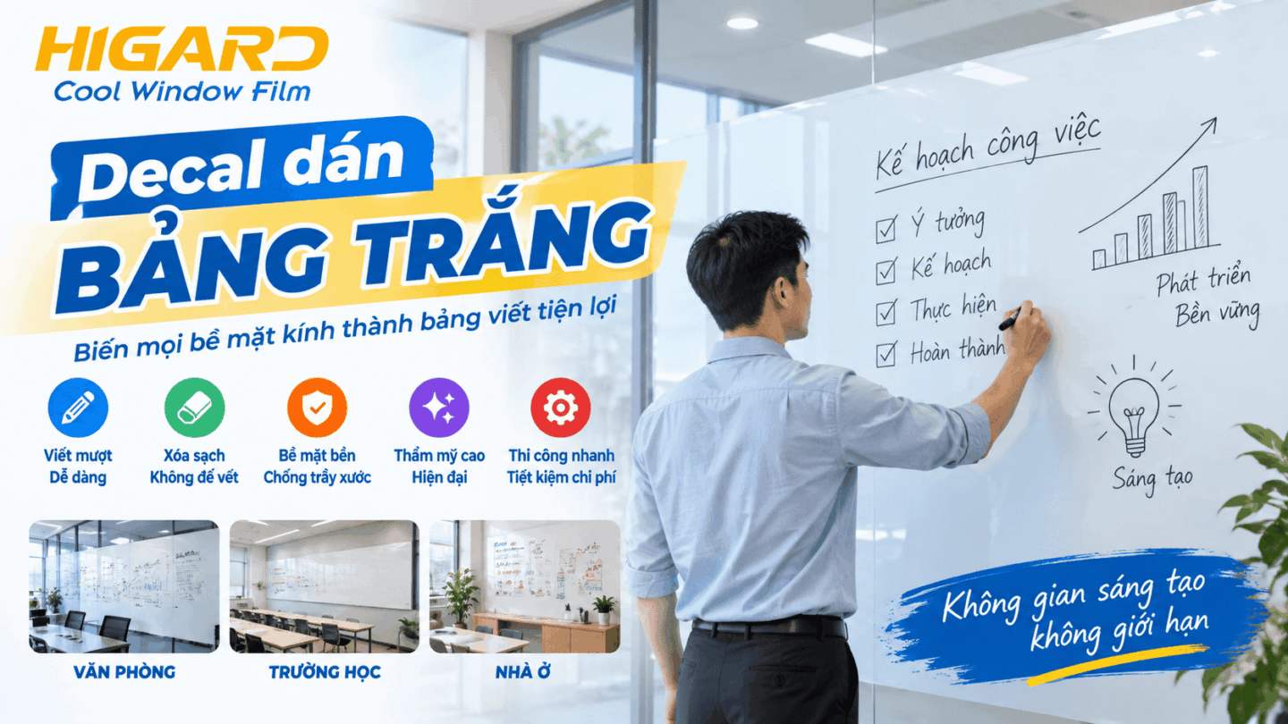 Mua decal dán bảng trắng ở đâu chất lượng