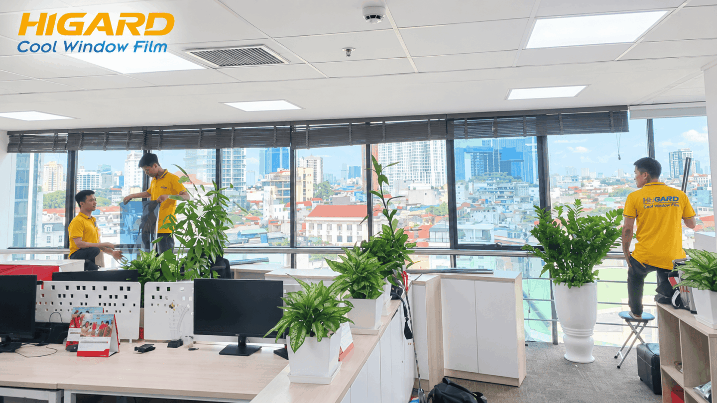 Dụng cụ dán phim kính văn phòng chuyên dụng