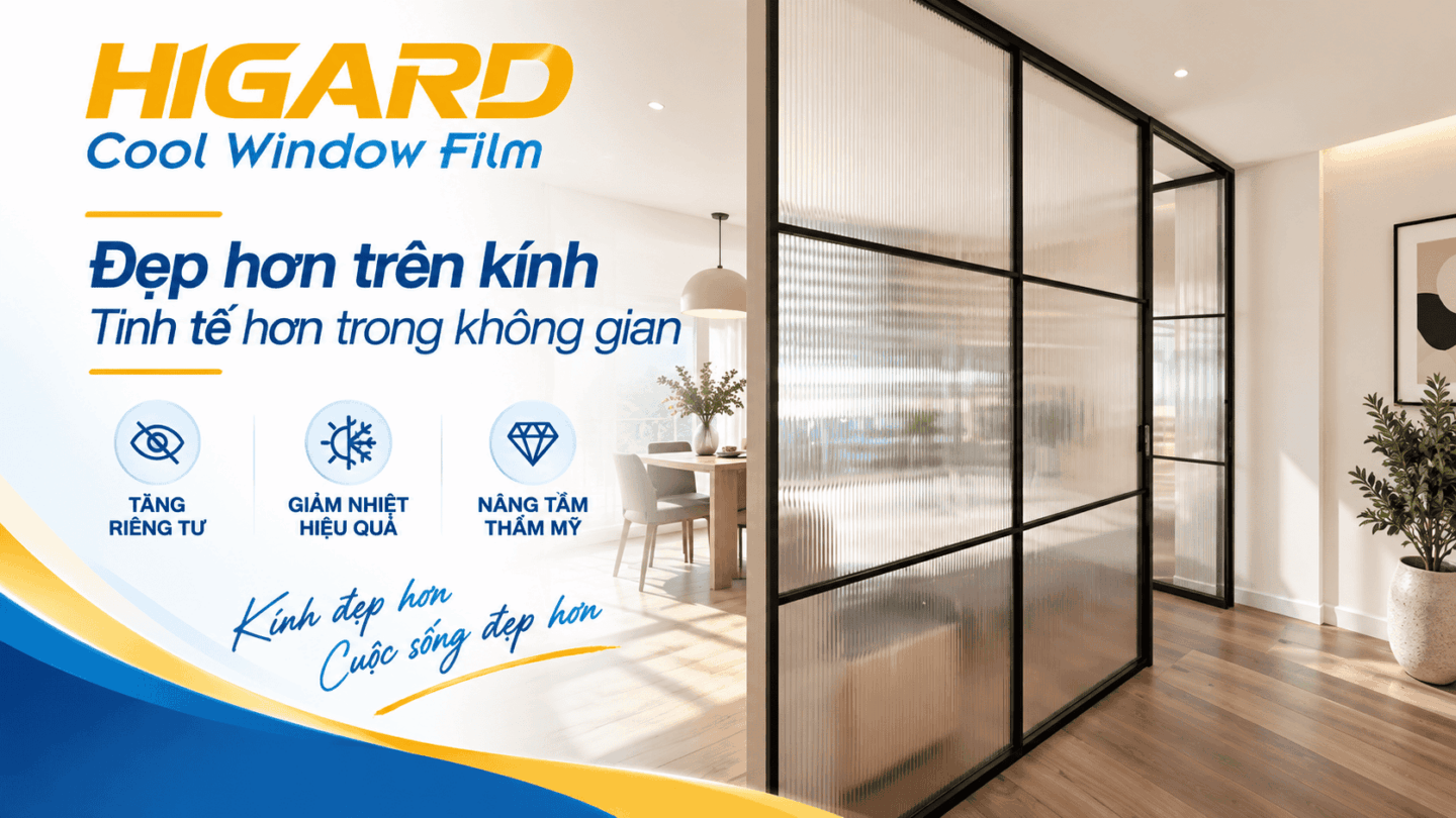Decal mờ vân sóng che tầm nhìn cửa kính