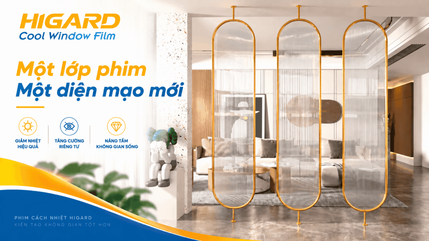 Decal dán kính mờ riêng tư cho phòng họp