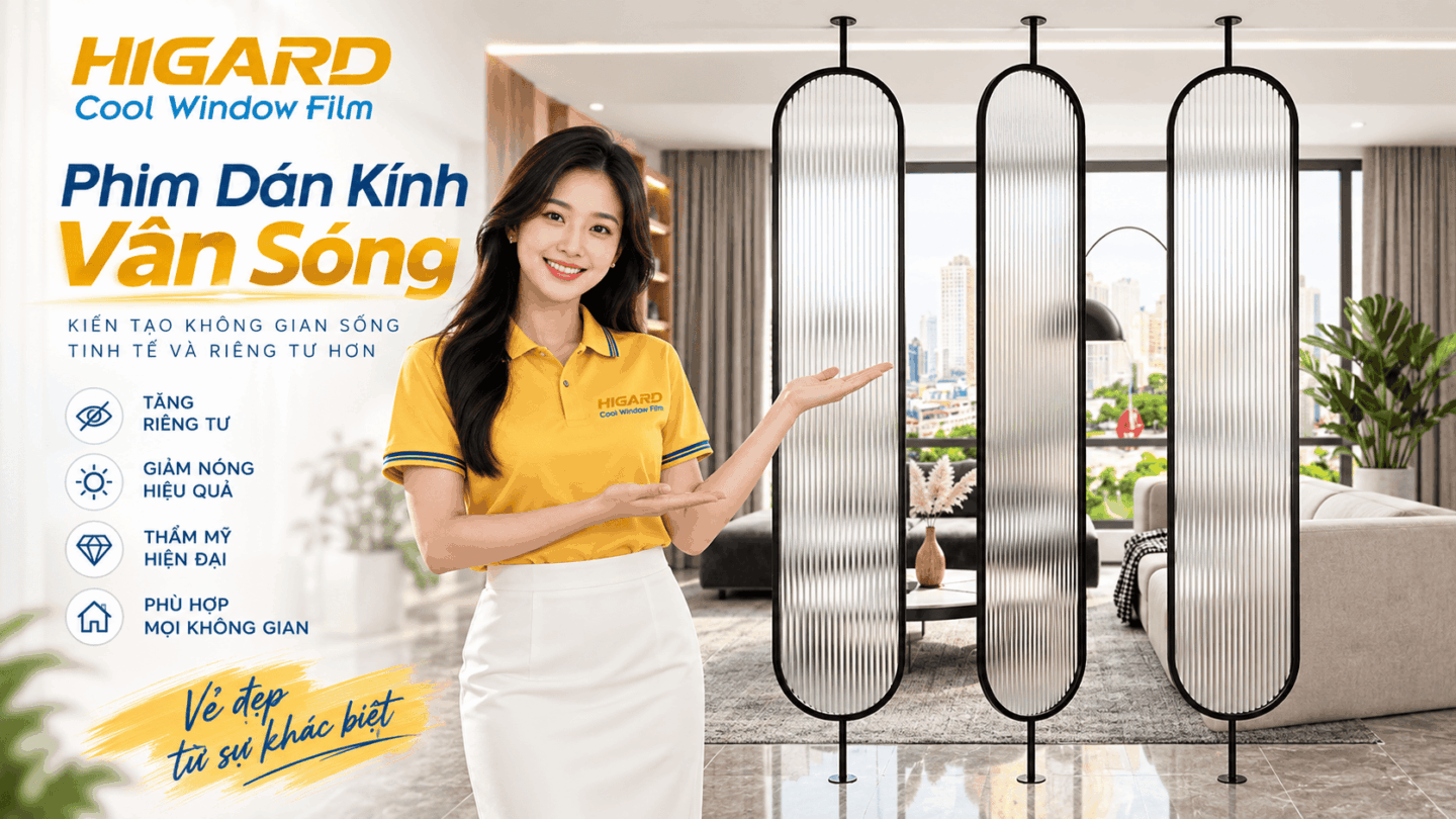 Bảng Báo Giá Phim Dán Kính Vân Sóng Mới Nhất & Địa Chỉ Mua Uy Tín 7 Phim dán kính vân sóng cho nhà hàng quán cafe