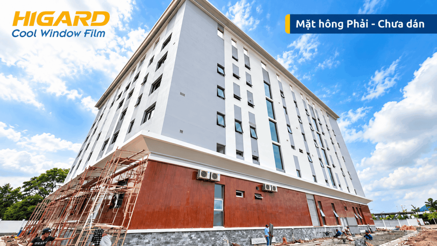 Phim cách nhiệt bệnh viện Higard HC04 màu xám khói vừa