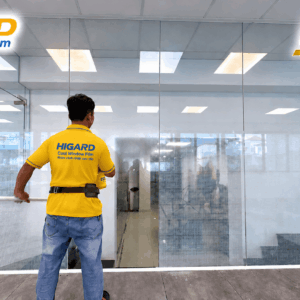 Phim dán kính Giả Lụa DE07F: Trang Trí Kính ấn tượng, Đẳng Cấp 22 Phim dán kính giả lụa DE07F Higard làm mới bề mặt kính nội thất