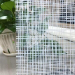 Phim dán kính Giả Lụa DE07F: Trang Trí Kính ấn tượng, Đẳng Cấp 20 Cận cảnh họa tiết phim dán kính giả lụa DE07F Higard