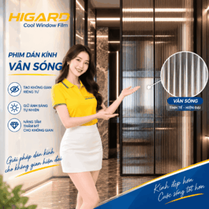 Decal Dán Kính Vân Sóng 3D Sóng Nhỏ 0.5CM DE18F: Đỉnh Cao Decor Không Gian Hiện Đại 11 Mẫu decal dán kính vân sóng 3D sóng nhỏ 0.5cm Higard hiện đại
