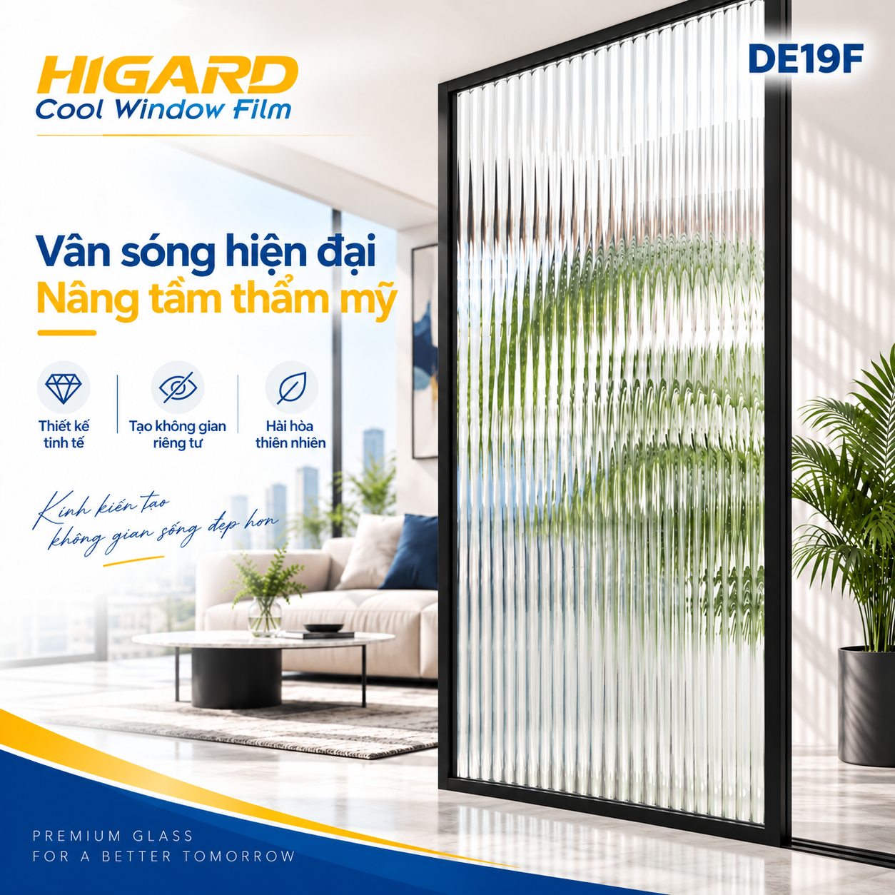 Báo Giá Decal Vân Sóng 3D Lớn 2.5cm DE19F Mới Nhất Higard 2026 6 Giá bán lẻ decal vân sóng lớn 2.5cm DE19F Higard