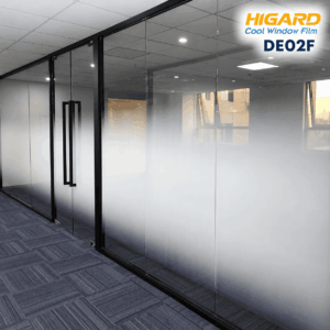 Phim Dán Kính Chuyển Sắc Gradient Chấm Bi 2 Đầu DE02F - Sang Trọng, Tinh Tế Cho Vách Kính 13 Decal dán kính nghệ thuật chuyển sắc Gradient DE02F Higard trang trí kiến trúc