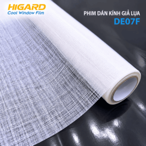Phim dán kính Giả Lụa DE07F: Trang Trí Kính ấn tượng, Đẳng Cấp 19 Phim trang trí kính giả lụa DE07F Higard cho vách ngăn nội thất