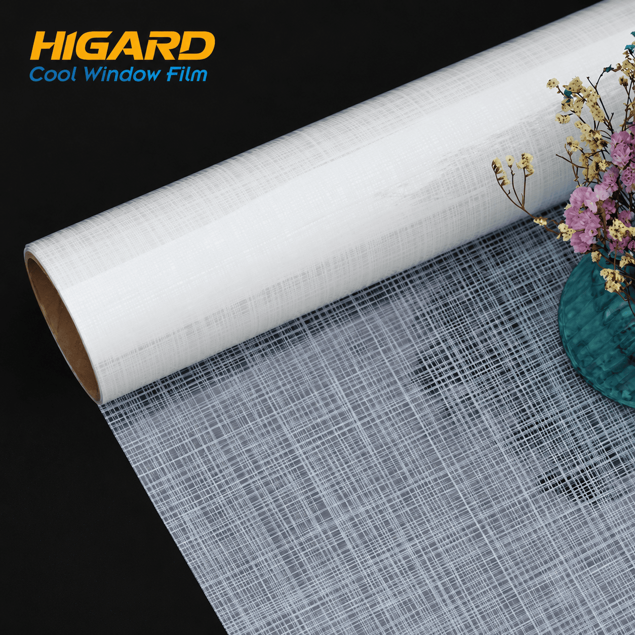 Phim dán kính Giả Lụa DE07F: Trang Trí Kính ấn tượng, Đẳng Cấp 4 Phim dán kính DE07F Higard trang trí cửa kính nhà ở hiện đại